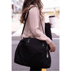 Lo & Sons Bag - Nylon / Black / Gold / Camel / OG (large)